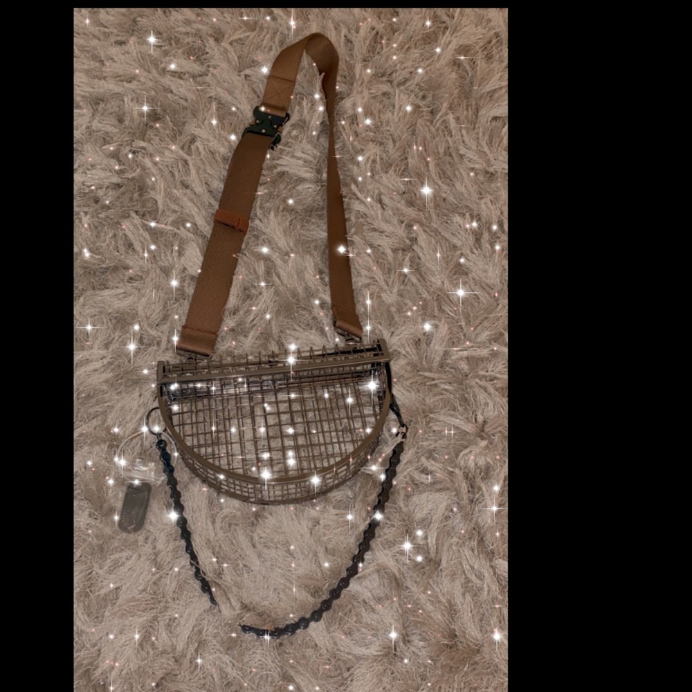 Cage crossbody bag